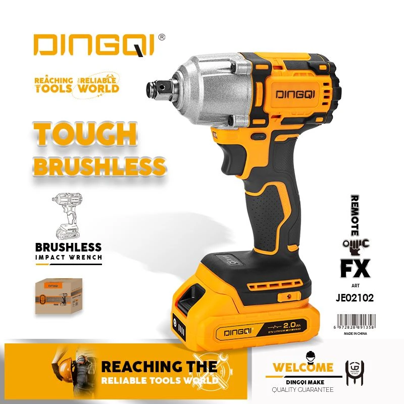 Cờ lê tác động không chổi than không dây 21V